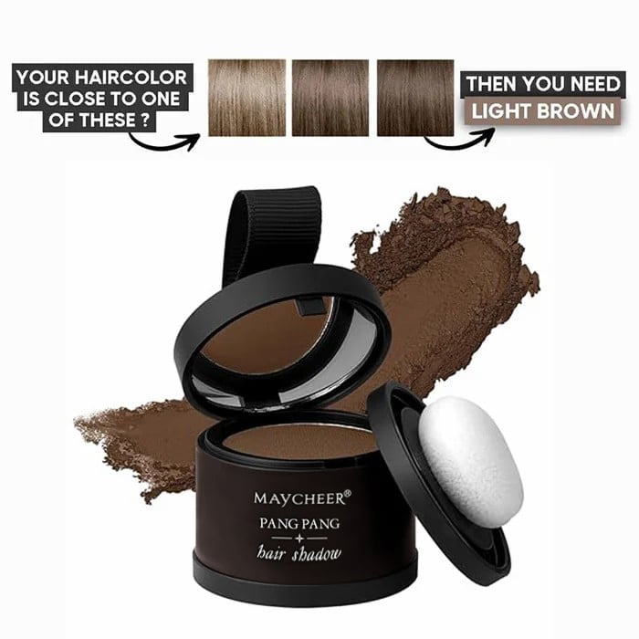 RootCover™ – Camoufle instantanément les racines et les cheveux gris pour une couleur impeccable [1 + 1 Gratuit]