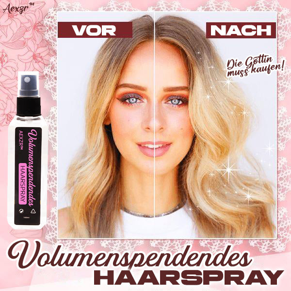 Spray Volume Cheveux Fins – Texture, Brillance & Tenue Longue Durée
