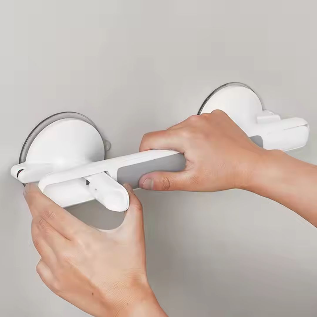 Poignée d'appui de salle de bain à ventouse sans perçage