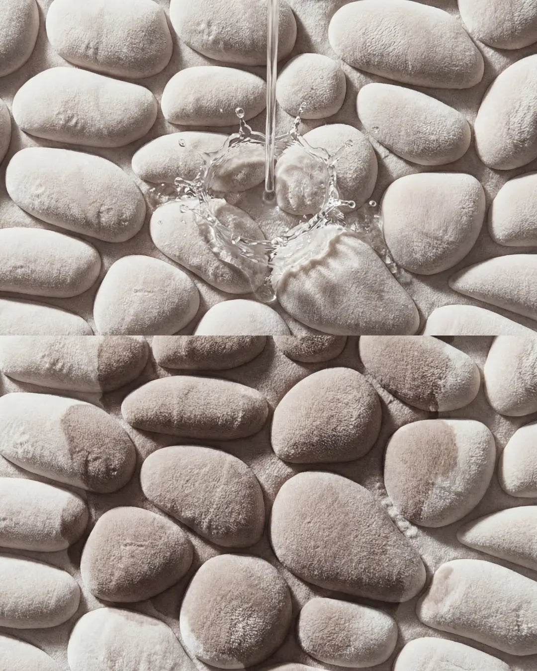Tapis de bain à séchage rapide antidérapant doux et confortable