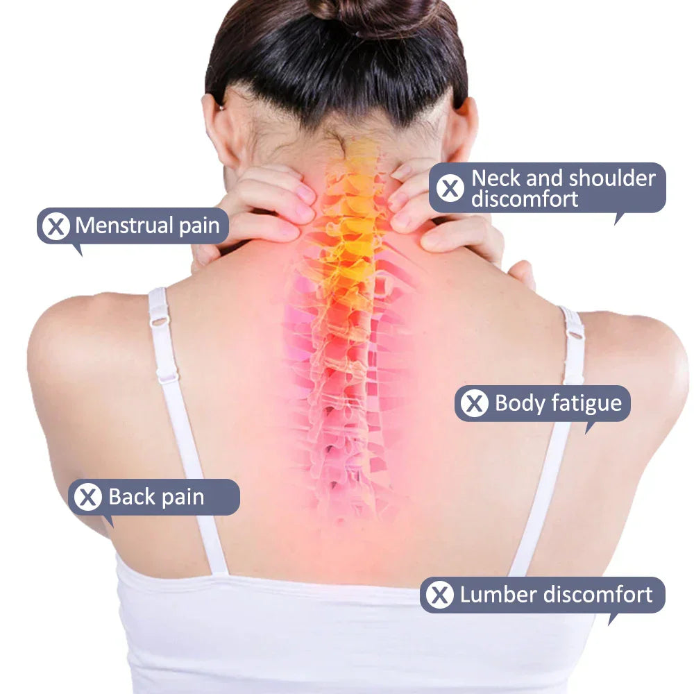 Appareil de Massage Multifonction Chaleur Vibration et Microcourant