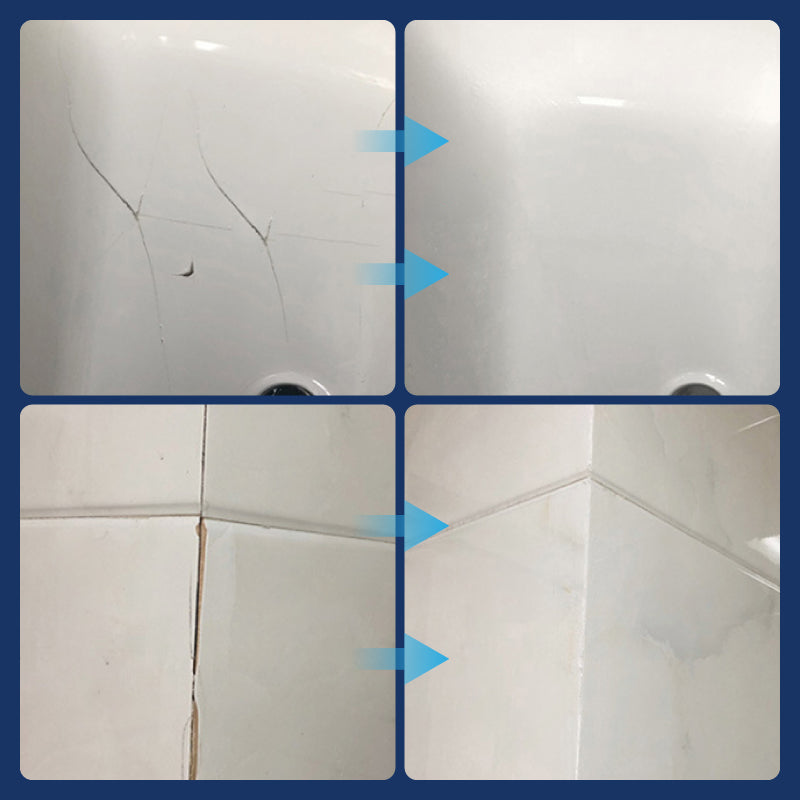 Pâte de Réparation pour Carrelage et Sols – Résine Époxy 2 Tubes