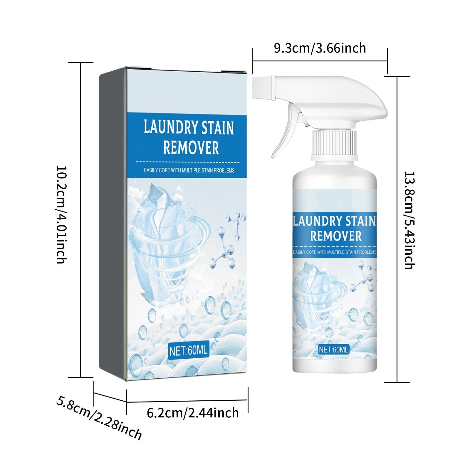 Détachant Textile en Spray pour Vêtements – Tous Types de Tissus