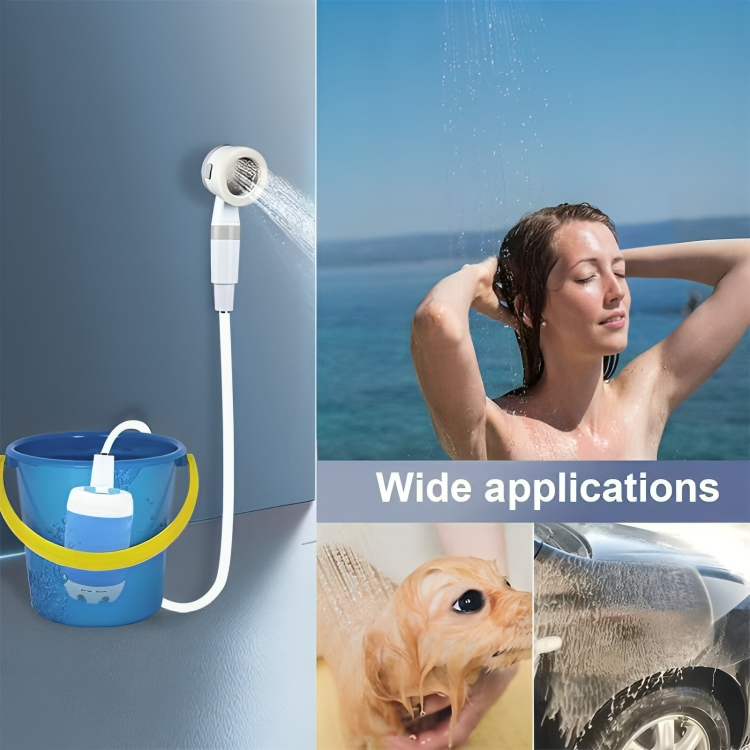 Douche Portable Sans Fil pour Camping et Plein Air – Batterie 5000 mAh