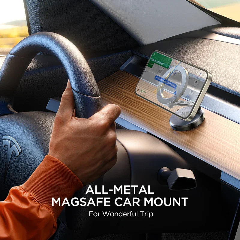 Support Téléphone Magnétique Voiture Rotatif 360° Universel