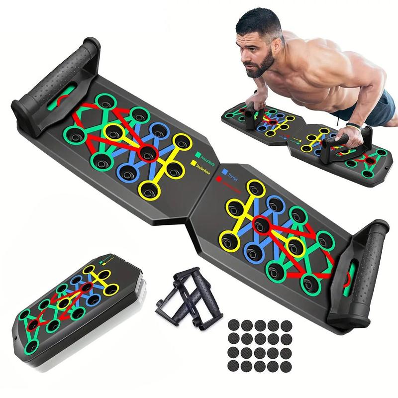 TrainerPlate™ – Planche à pompes pliable pour un entraînement complet efficace [50 % de réduction]