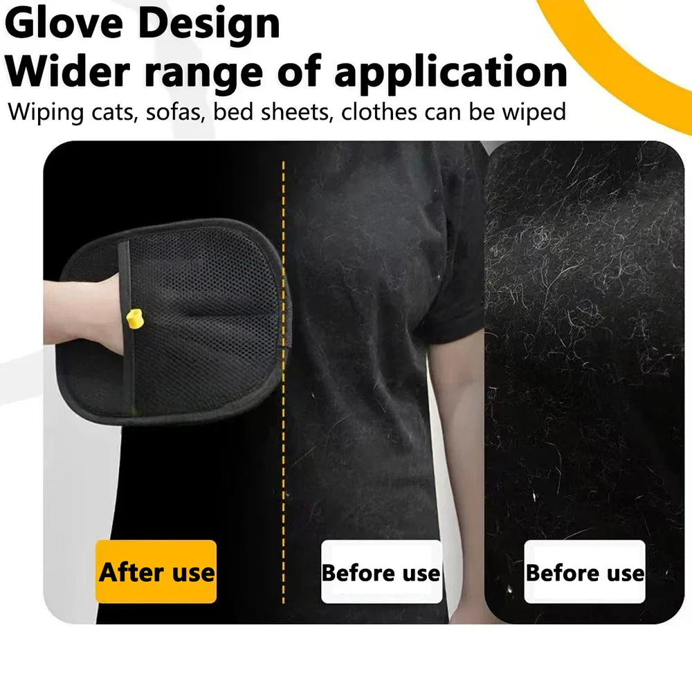 Gants de Toilettage en Silicone pour Chiens et Chats – Anti-Poils