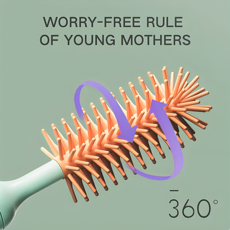 TwirlBrush™ – Solution Ultime pour un Nettoyage de Bouteilles Facile et Efficace [50 % de Réduction]