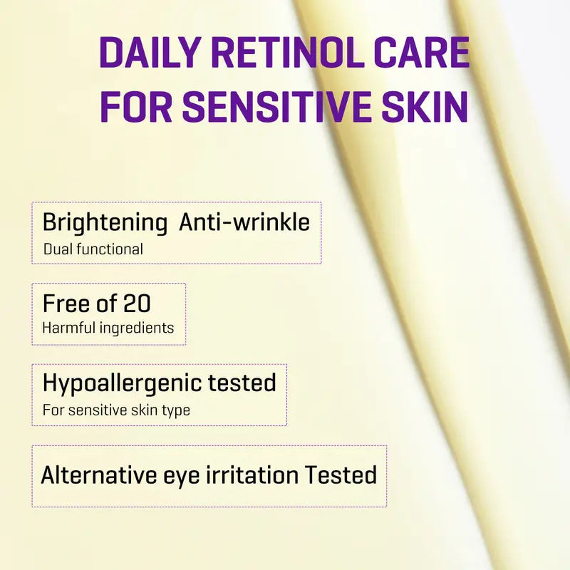 Duo Sérum Rétinol et Crème Contour des Yeux – Soin Hydratant Anti-Âge