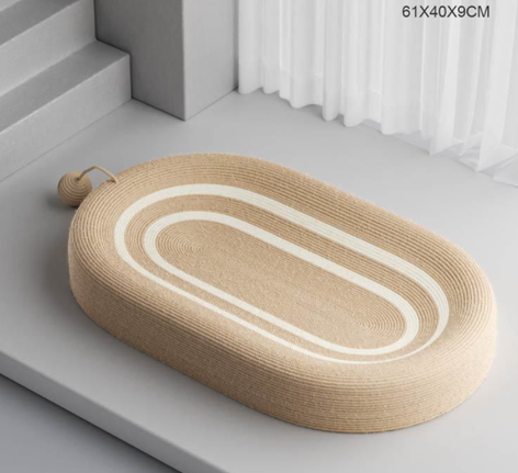 ScratchNest™ – Panier en peluche pour chat avec surface à griffer [50 % de réduction]