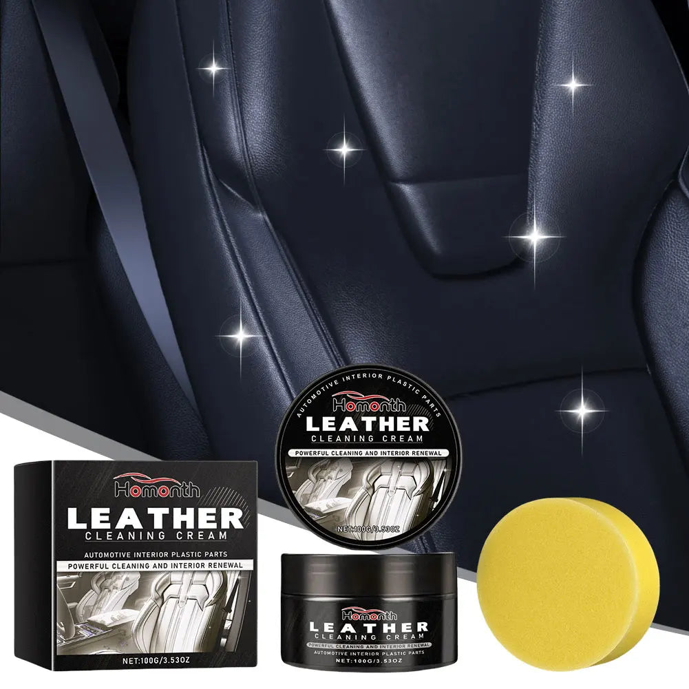 LeatherClean™ – Ravive et protège l’élégance du cuir [1 + 1 Gratuit]