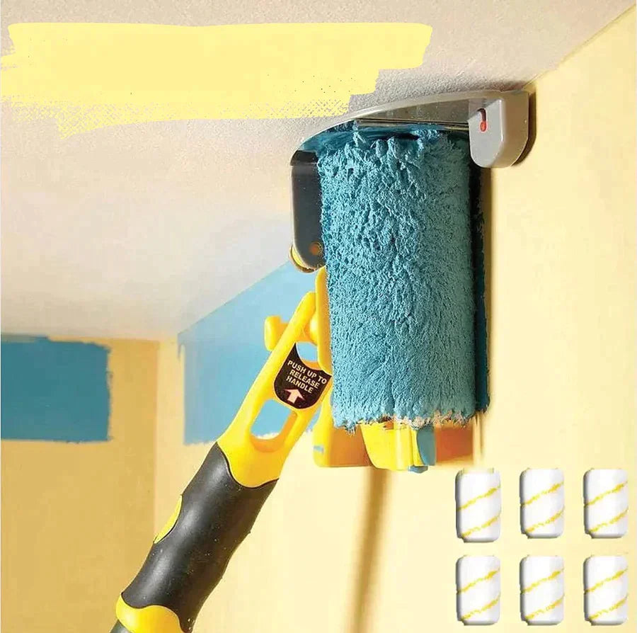 Rouleau de Peinture de Précision sans Ruban Adhésif pour Murs et Bords