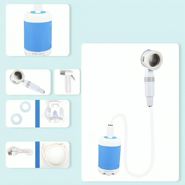 Douche Portable Sans Fil pour Camping et Plein Air – Batterie 5000 mAh