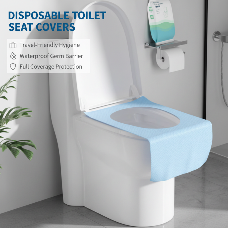 Protection Hygiénique Imperméable pour Abattant de Toilettes Publiques