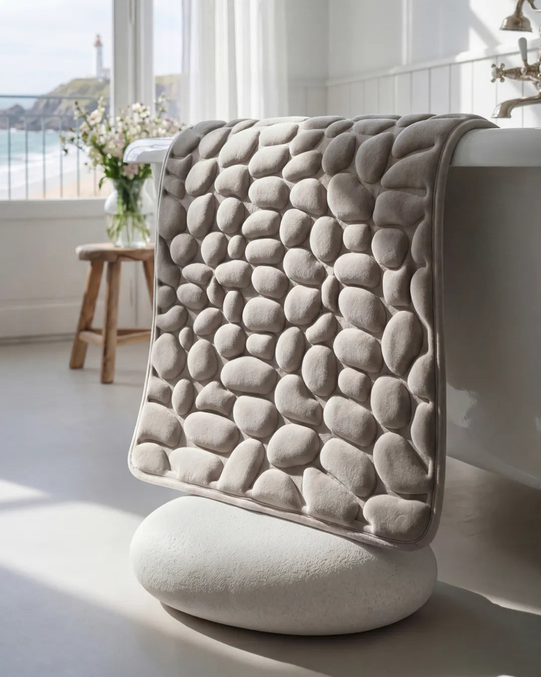 Tapis de bain à séchage rapide antidérapant doux et confortable