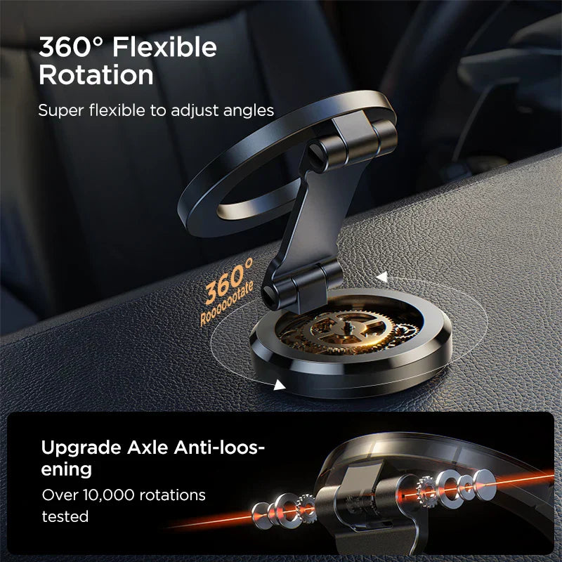 Support Téléphone Magnétique Voiture Rotatif 360° Universel