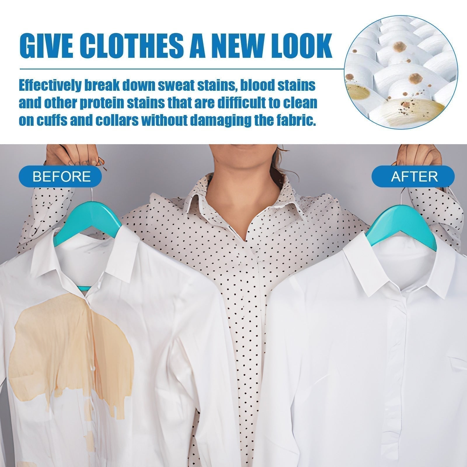Détachant Textile en Spray pour Vêtements – Tous Types de Tissus