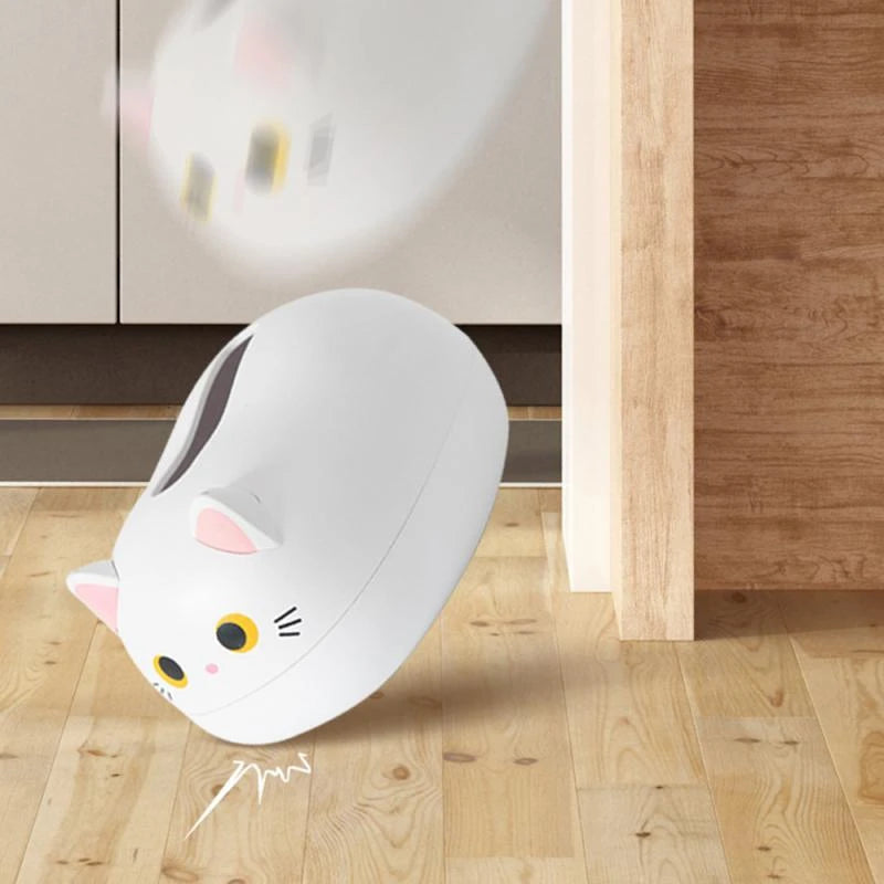 Elegatto™ – Boîte à Mouchoirs Chat Mignonne avec Porte-Cure-Dents & Grand Rangement [50 % de Réduction]