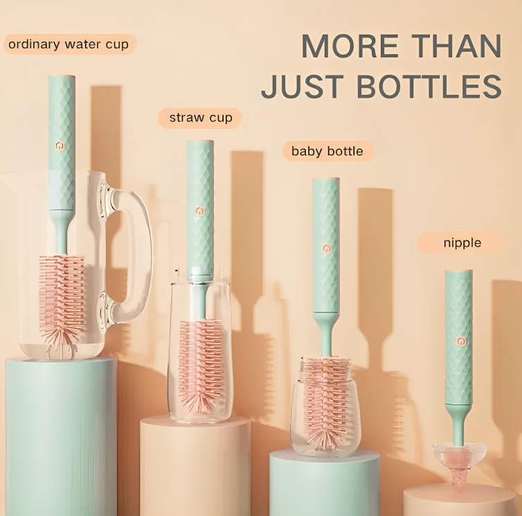 TwirlBrush™ – Solution Ultime pour un Nettoyage de Bouteilles Facile et Efficace [50 % de Réduction]