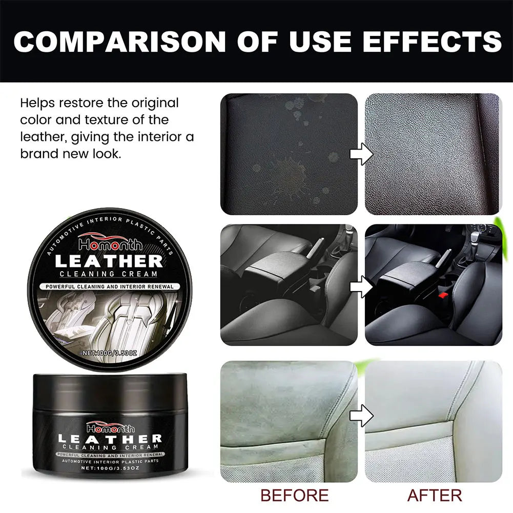 LeatherClean™ – Ravive et protège l’élégance du cuir [1 + 1 Gratuit]