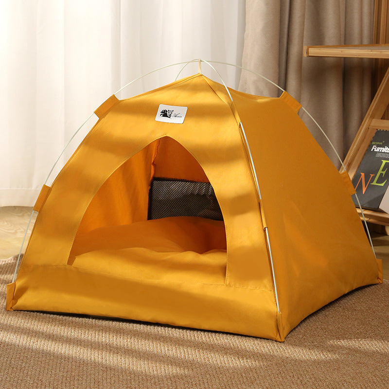 Tente Pliable pour Chat et Petit Chien – Douce, Fermée et Apaisante