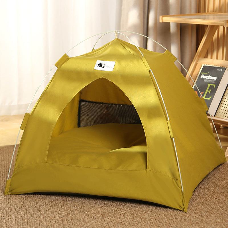 Tente Pliable pour Chat et Petit Chien – Douce, Fermée et Apaisante
