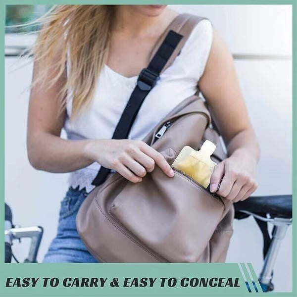 Trousse de Maquillage de Voyage Compacte et Transparente en PVC