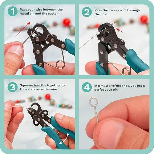 Outil à Boucles pour Bijoux en Acier Inoxydable – Précision et Polyvalence