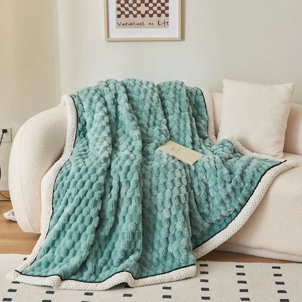 Couverture polaire Sherpa – douce, chaude et polyvalente