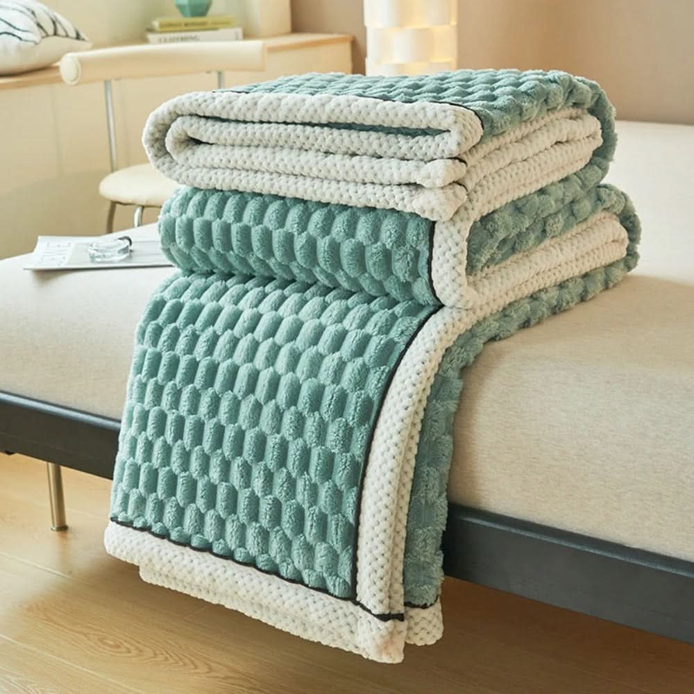Couverture polaire Sherpa – douce, chaude et polyvalente