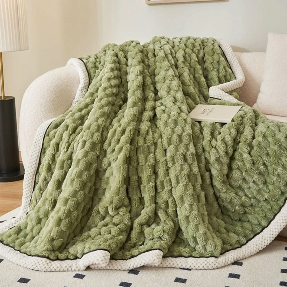 Couverture polaire Sherpa – douce, chaude et polyvalente