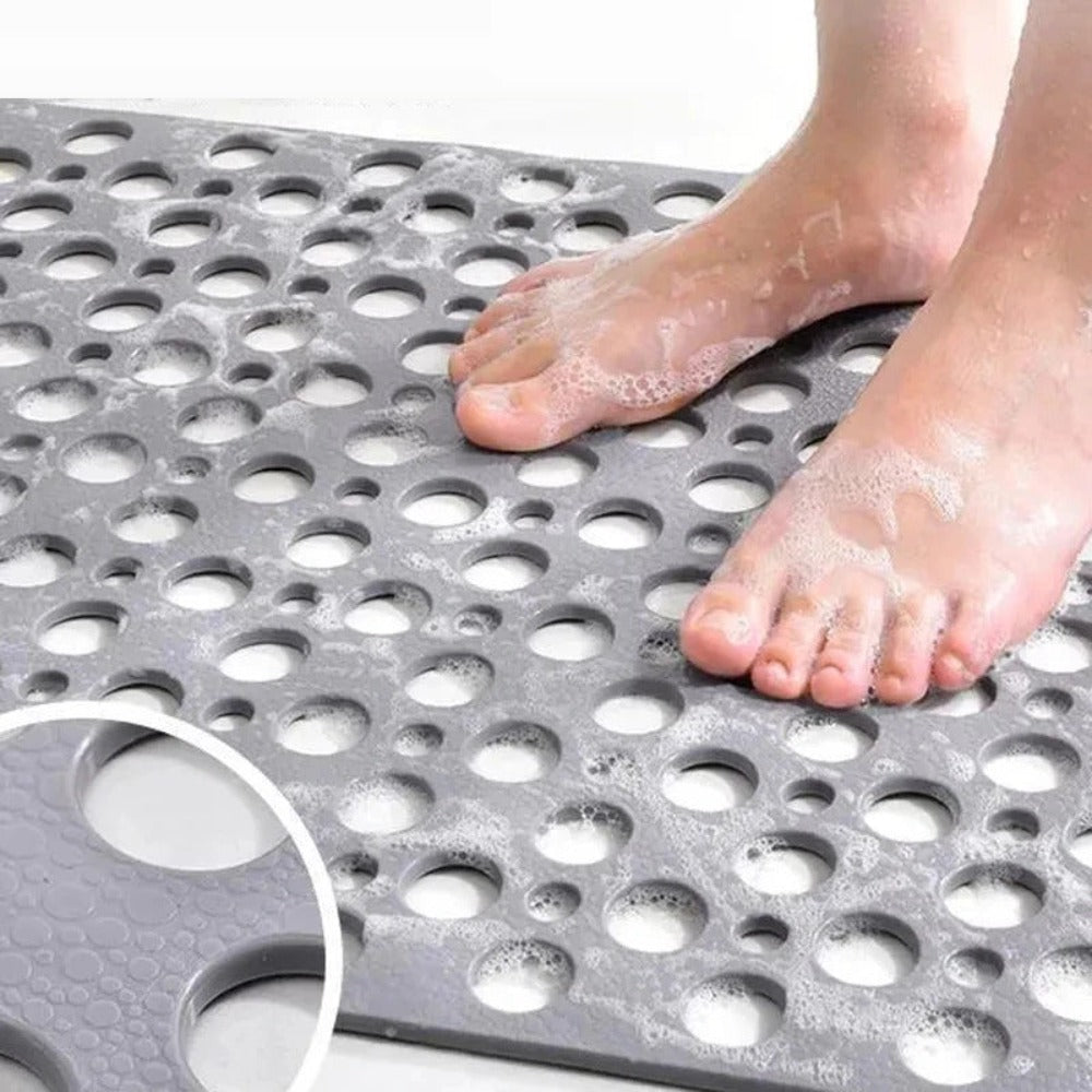 Tapis de douche antidérapant antibactérien – sûr & hygiénique