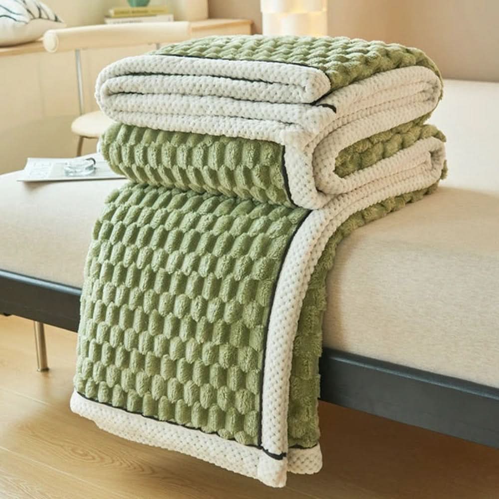 Couverture polaire Sherpa – douce, chaude et polyvalente