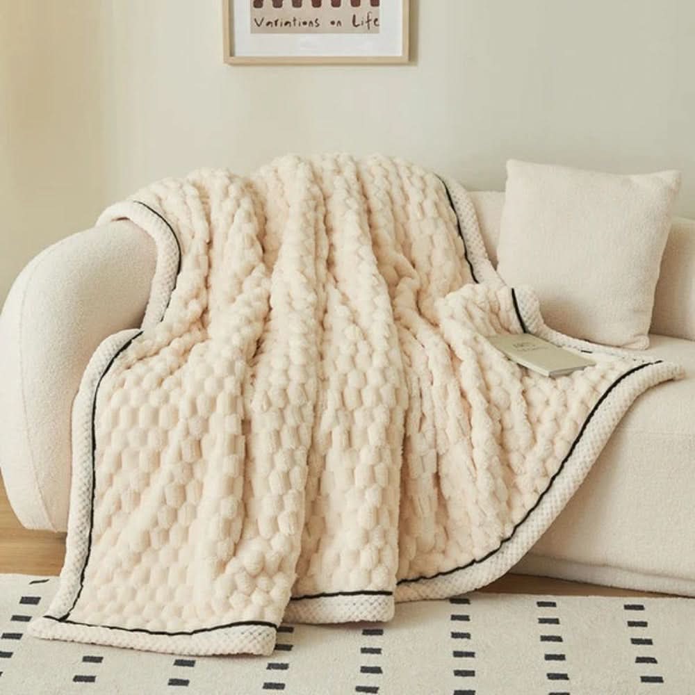 Couverture polaire Sherpa – douce, chaude et polyvalente