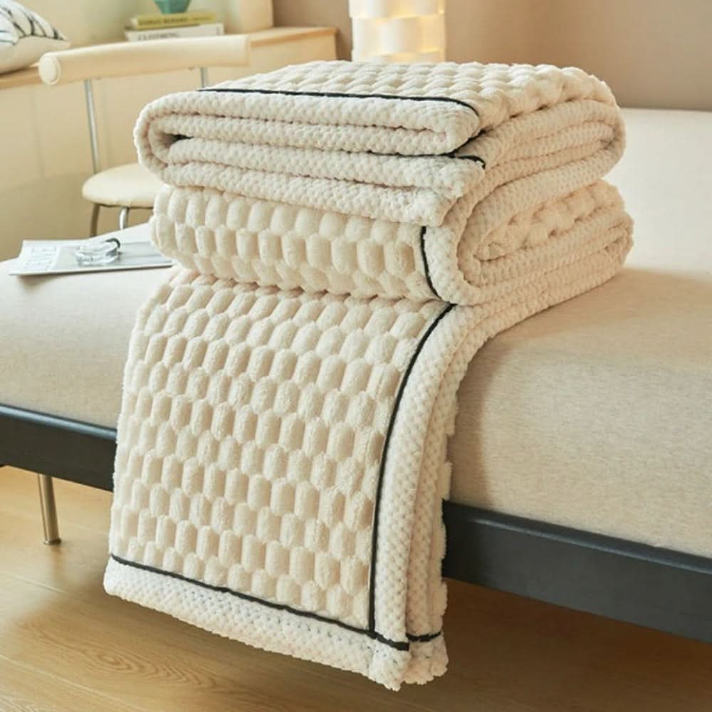 Couverture polaire Sherpa – douce, chaude et polyvalente