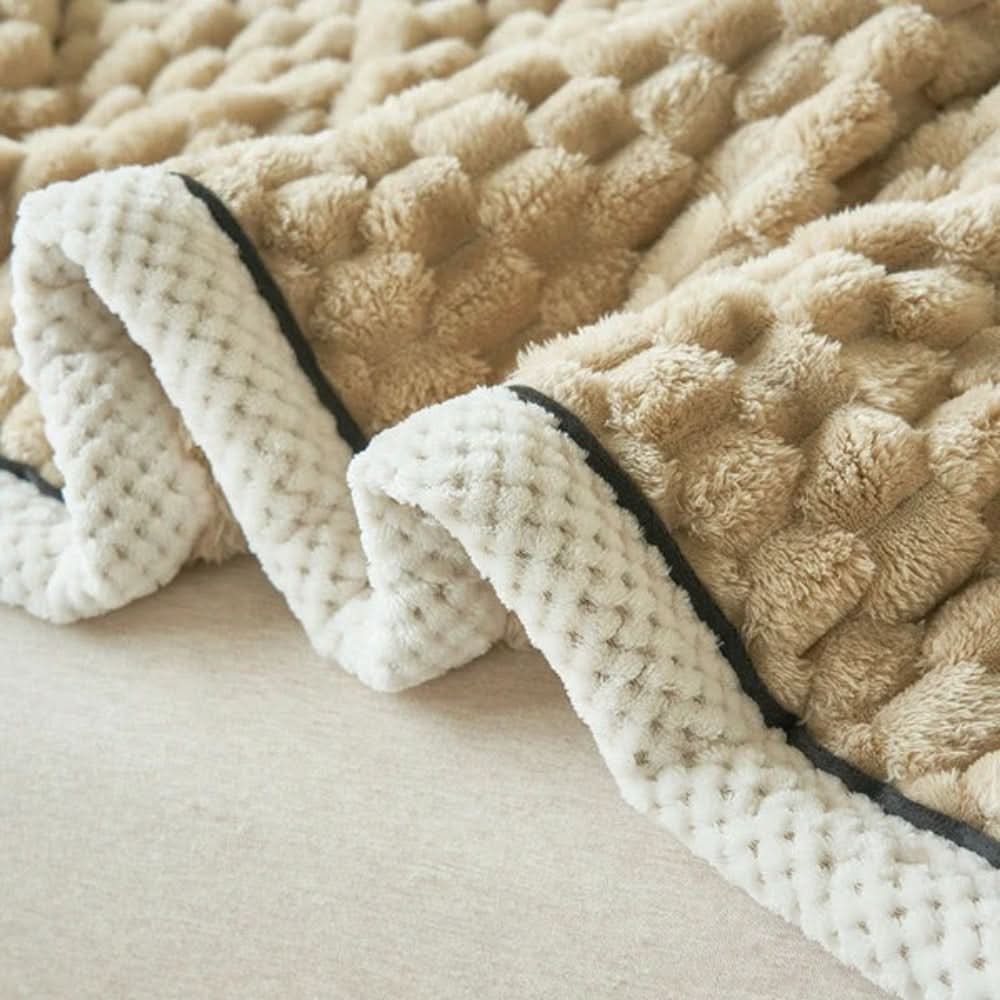 Couverture polaire Sherpa – douce, chaude et polyvalente