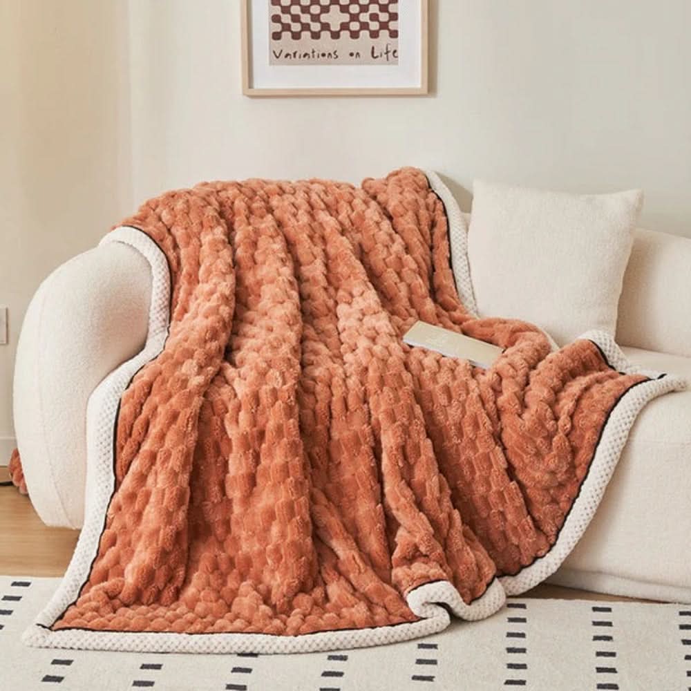 Couverture polaire Sherpa – douce, chaude et polyvalente