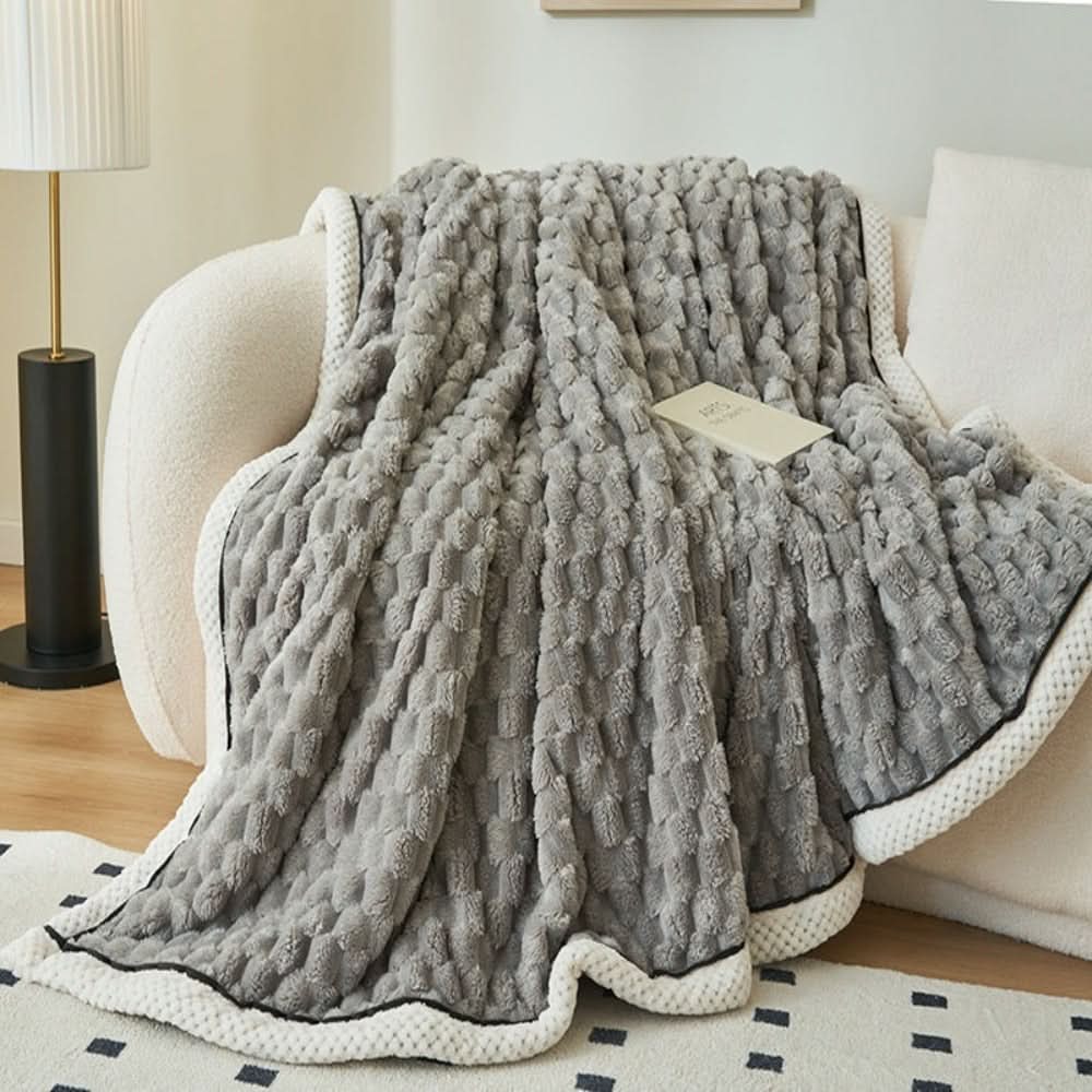 Couverture polaire Sherpa – douce, chaude et polyvalente