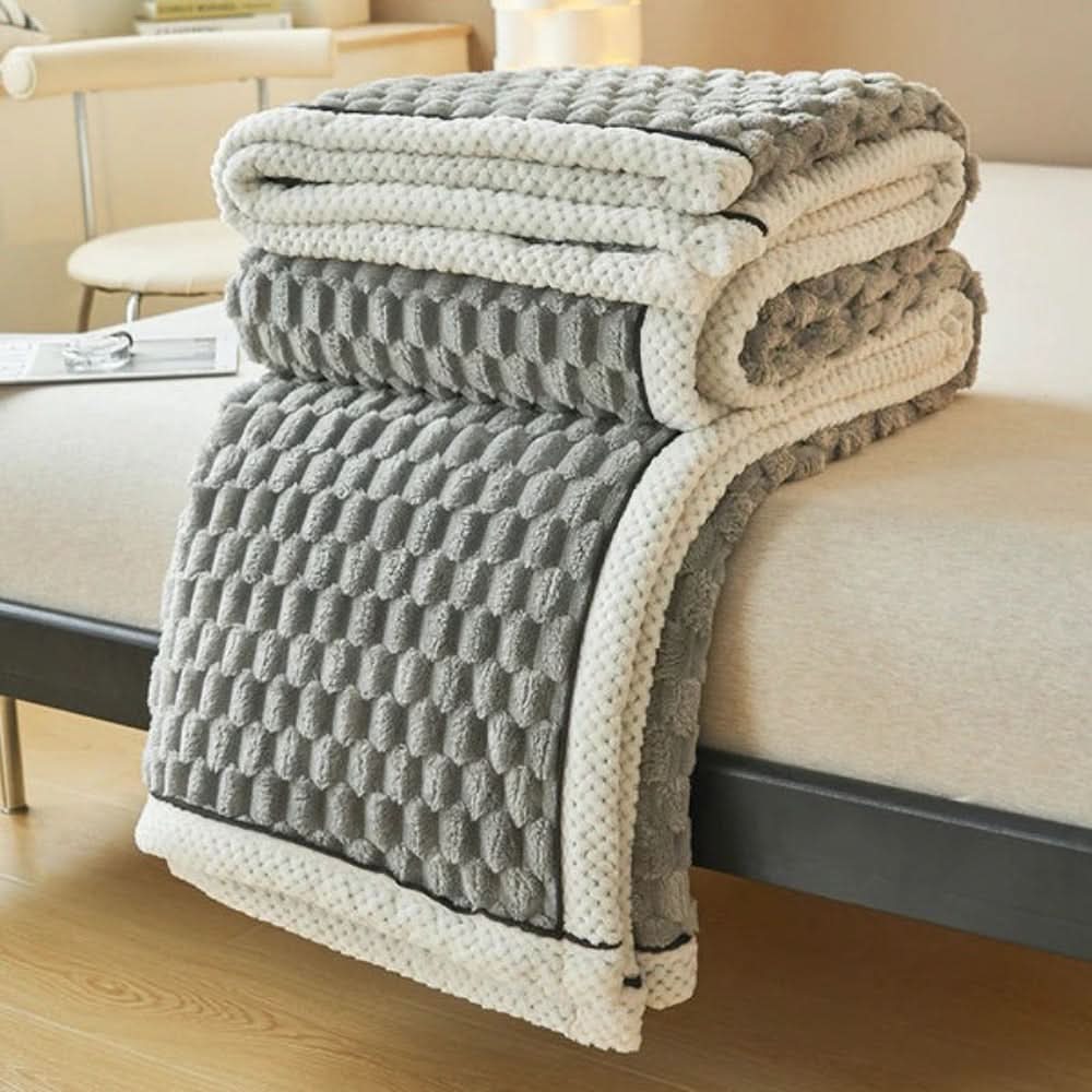 Couverture polaire Sherpa – douce, chaude et polyvalente