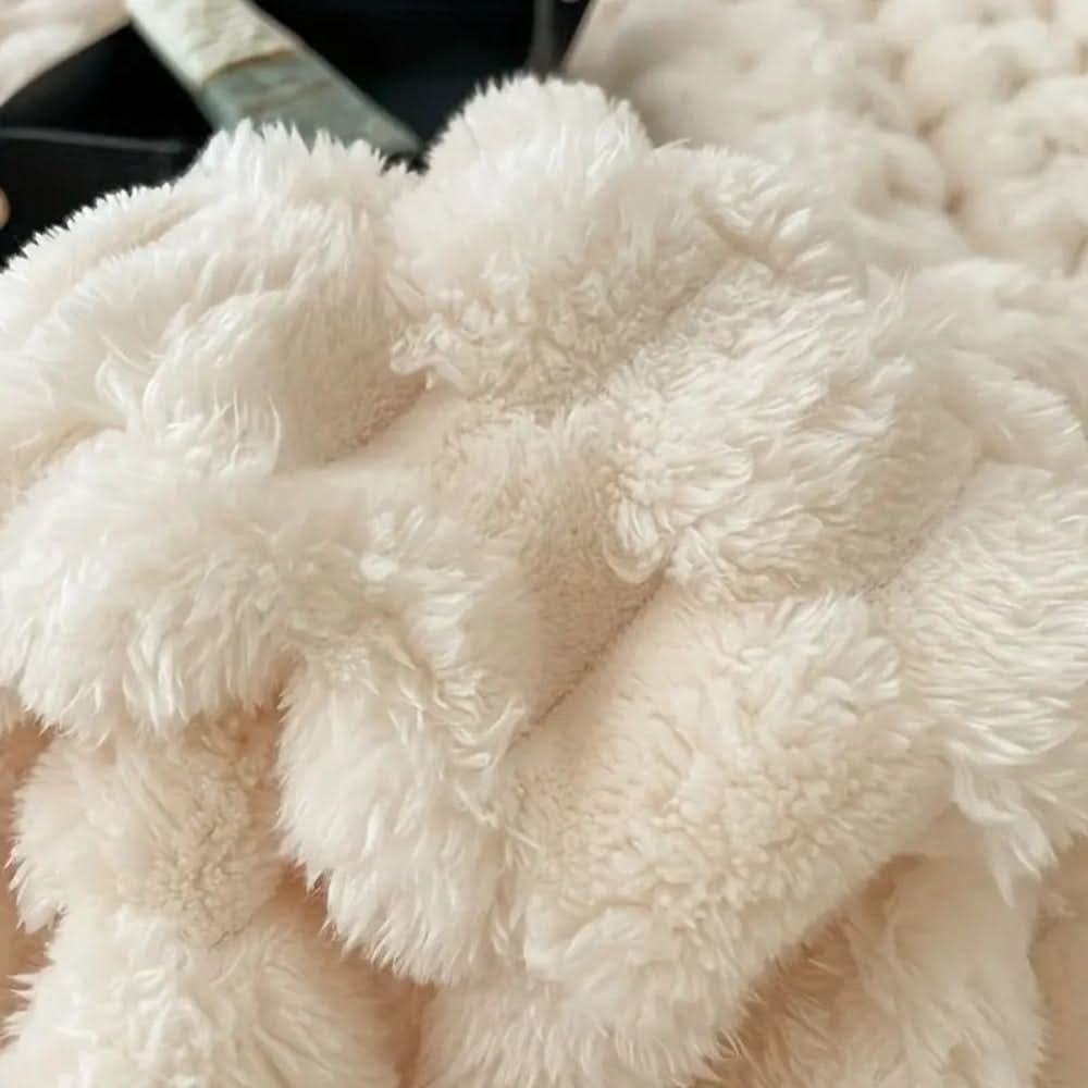 Couverture polaire Sherpa – douce, chaude et polyvalente