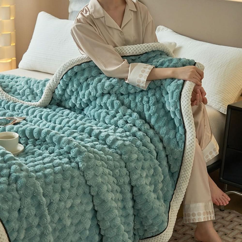 Couverture polaire Sherpa – douce, chaude et polyvalente