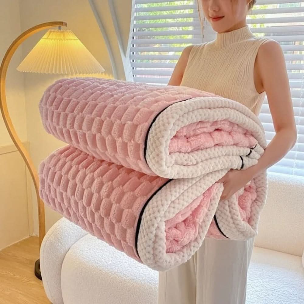 Couverture polaire Sherpa – douce, chaude et polyvalente