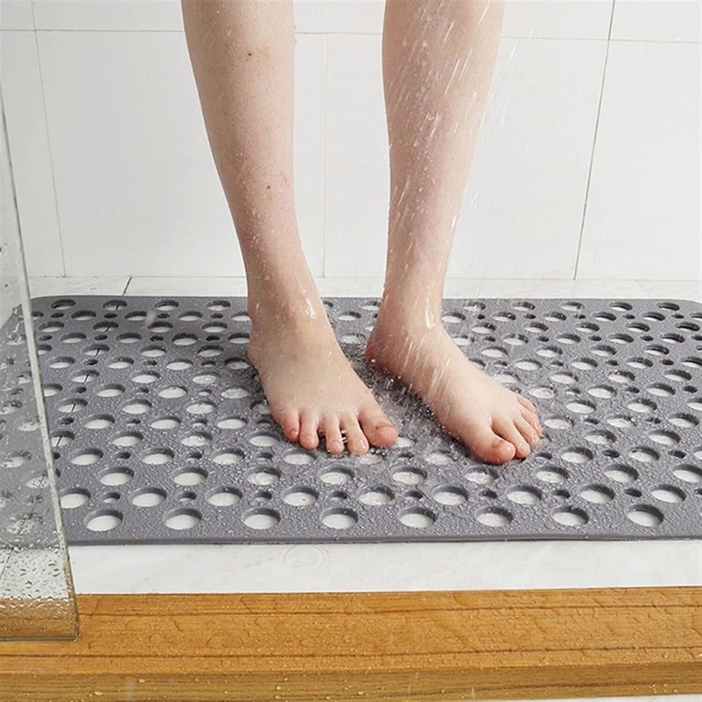 Tapis de douche antidérapant antibactérien – sûr & hygiénique