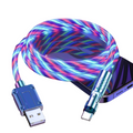 Câble USB Rotatif 540° avec Éclairage LED pour Charge Rapide