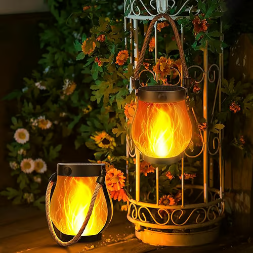 SolarFlame™ – Flamboiement enchanté pour des nuits pleines d’ambiance [50 % de réduction]