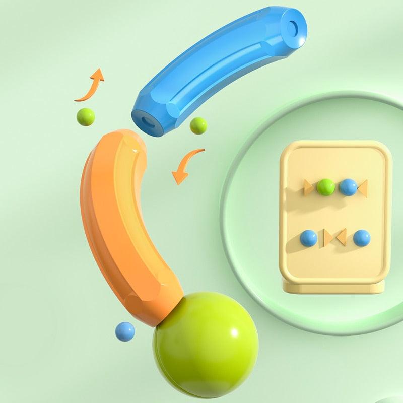 Jeu de Construction Magnétique Boules et Bâtons pour Enfants – 42 Pièces