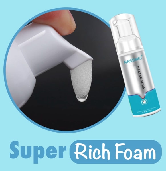 BrightFoam™ – Dentifrice moussant éclaircissant et rafraîchissant en profondeur [1 + 1 Gratuit]