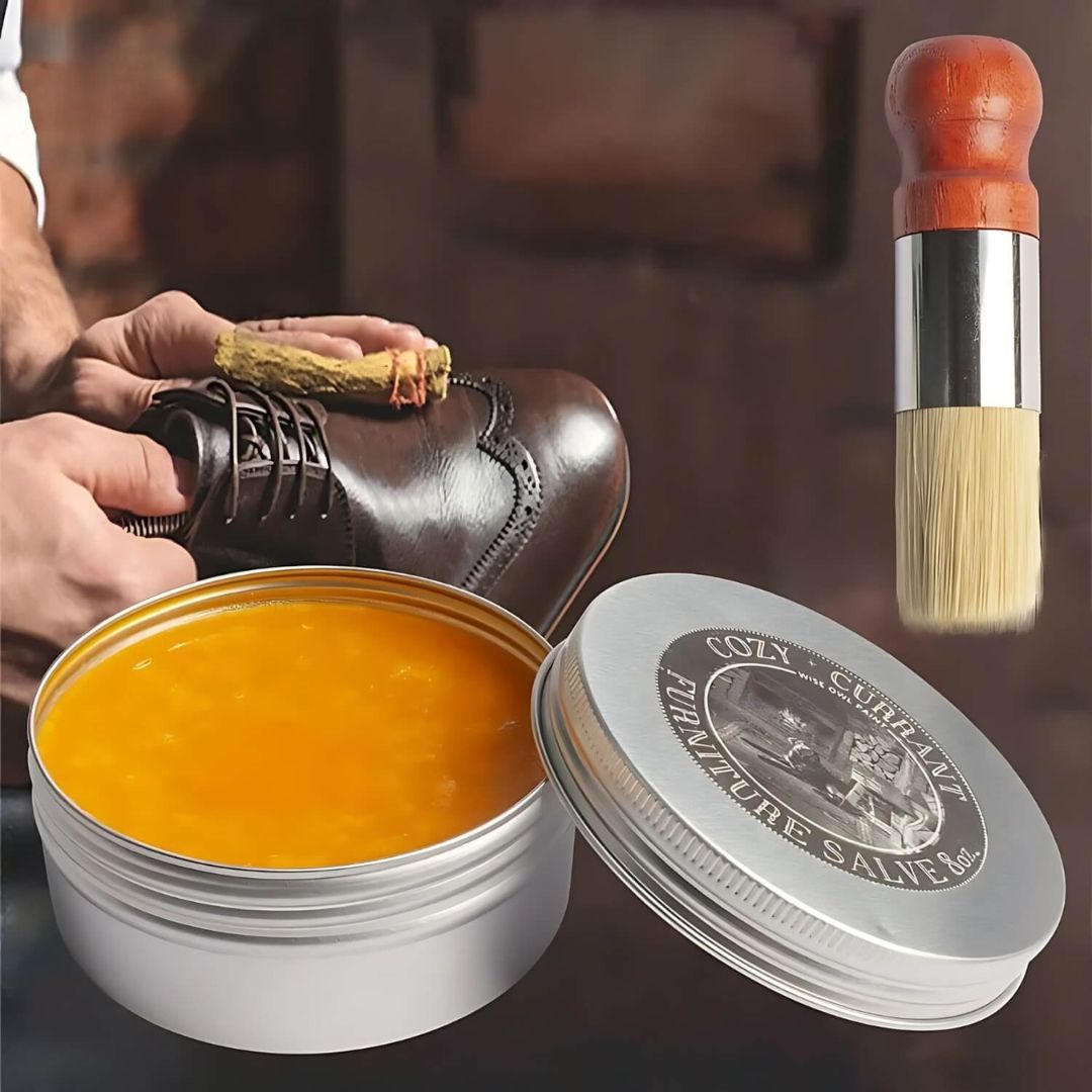 Baume Entretien Cuir – Soin Nourrissant pour Canapé, Voiture & Accessoires