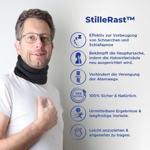 StilleRast™ – Dormez enfin paisiblement et sans ronflements [50 % de réduction]