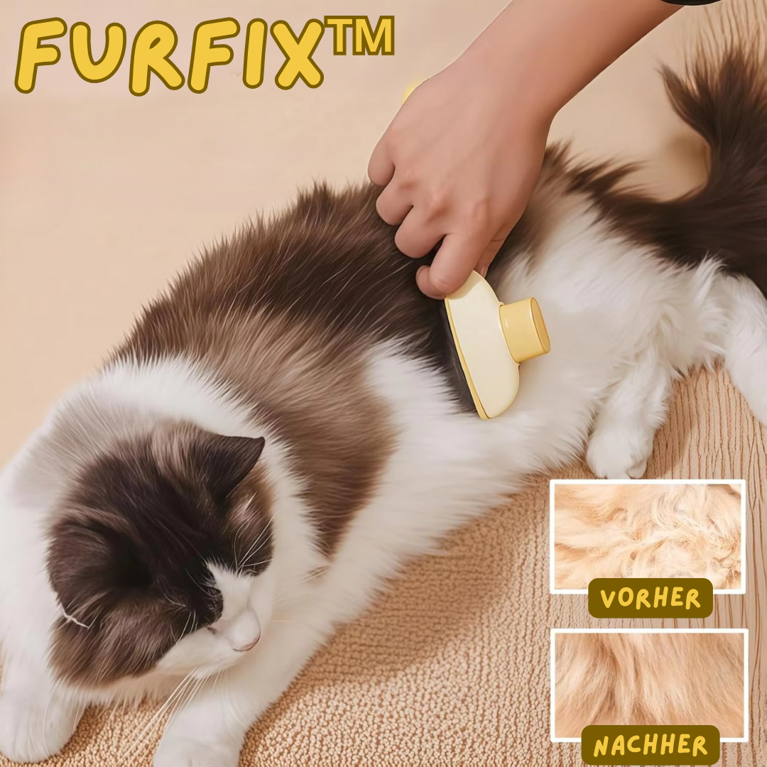 FurFix™ – Peigne pour Animaux à Un Clic pour un Soin du Pelage Sans Effort [50 % de Réduction]